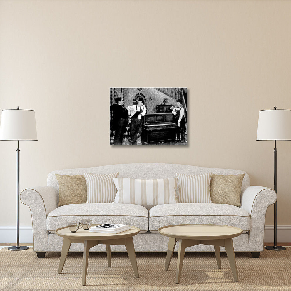 "Laurel & Hardy - Music Box The, 1932" Canvas by Hollywood Photo Archive, 40x30"
