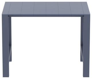 Vegas Bar Table 39"-55" Extendable Table, Gray