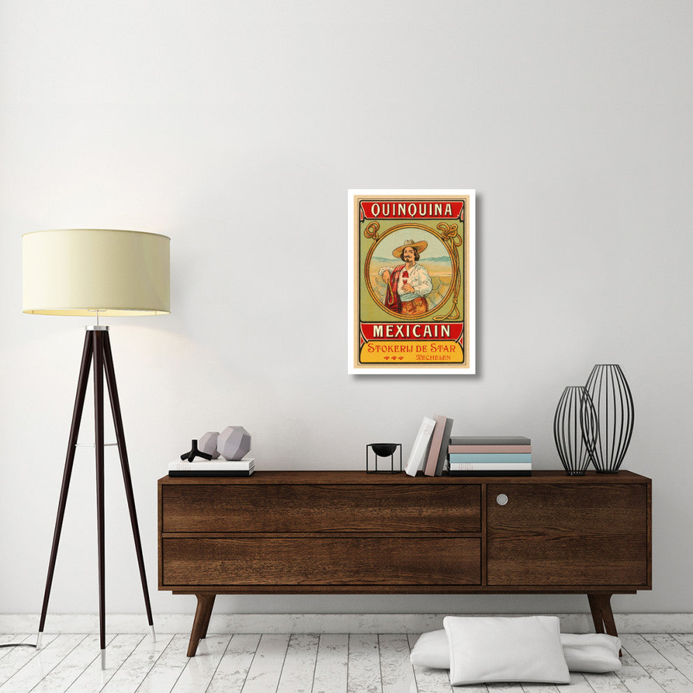 "Quinquina Mexican" Digital Paper Print by Retrolabel, 22"x32"