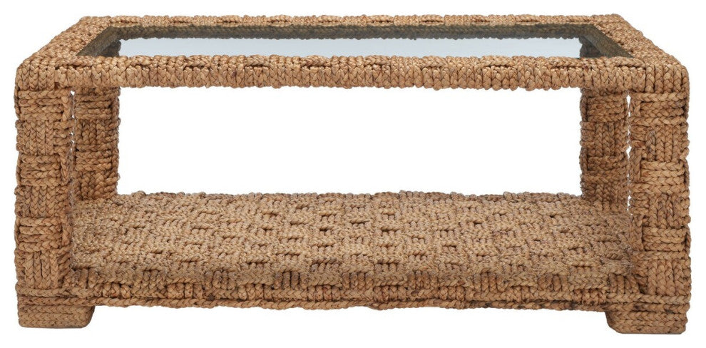 Safavieh Christi Waterhyacinth Coffee Table Natural