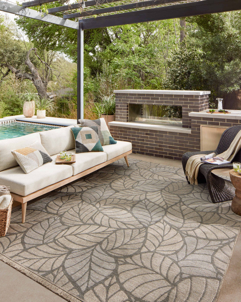 Loloi II In / Out Dawn Natural 7'-8" x 10' Area Rug