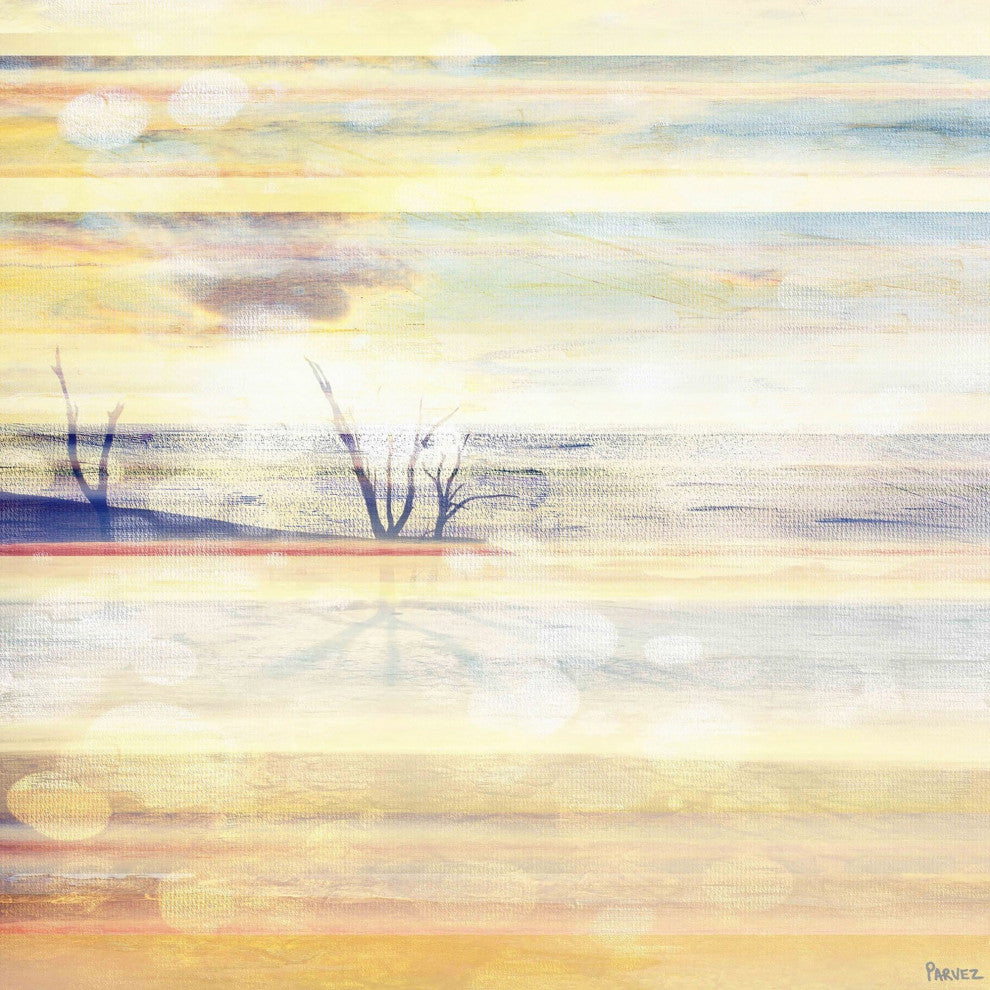 "Desert Branches" Print on Canvas, 18"x18"