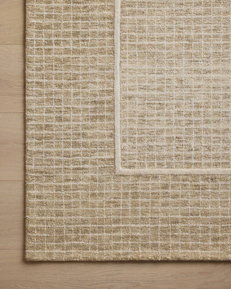 Chris Loves Julia x Loloi Briggs Wheat / Ivory 7'-9" x 9'-9" Area Rug