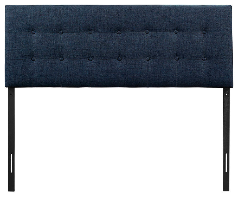 Emily Queen Fabric Headboard, Navy
