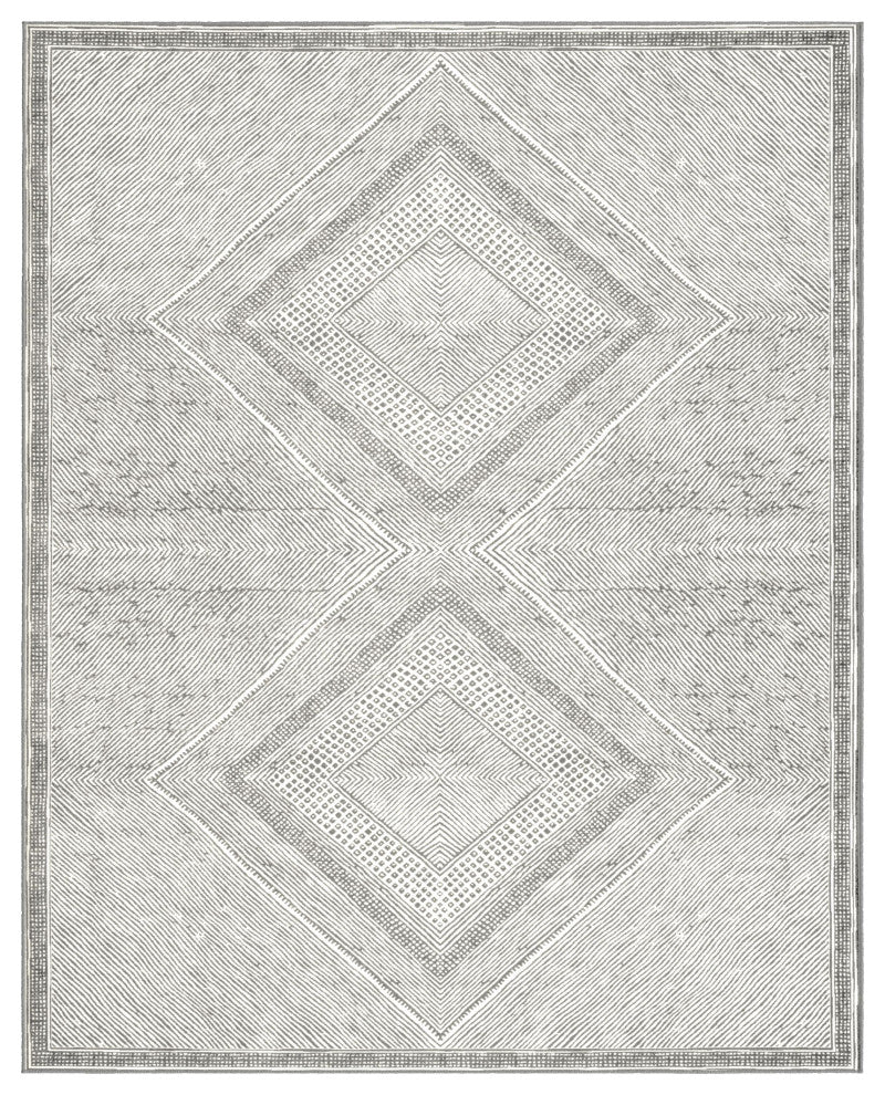 Sonoma Benzara Gray Viscose Area Rug