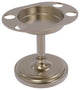 Vanity Top Tumbler and Toothbrush Holder, Antique Pewter