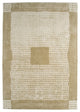 Hand Tufted Beige Wool Area Rug, 5''6"x7''10"