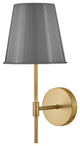 Lark Blake Wall Sconce, French Gray, 8"