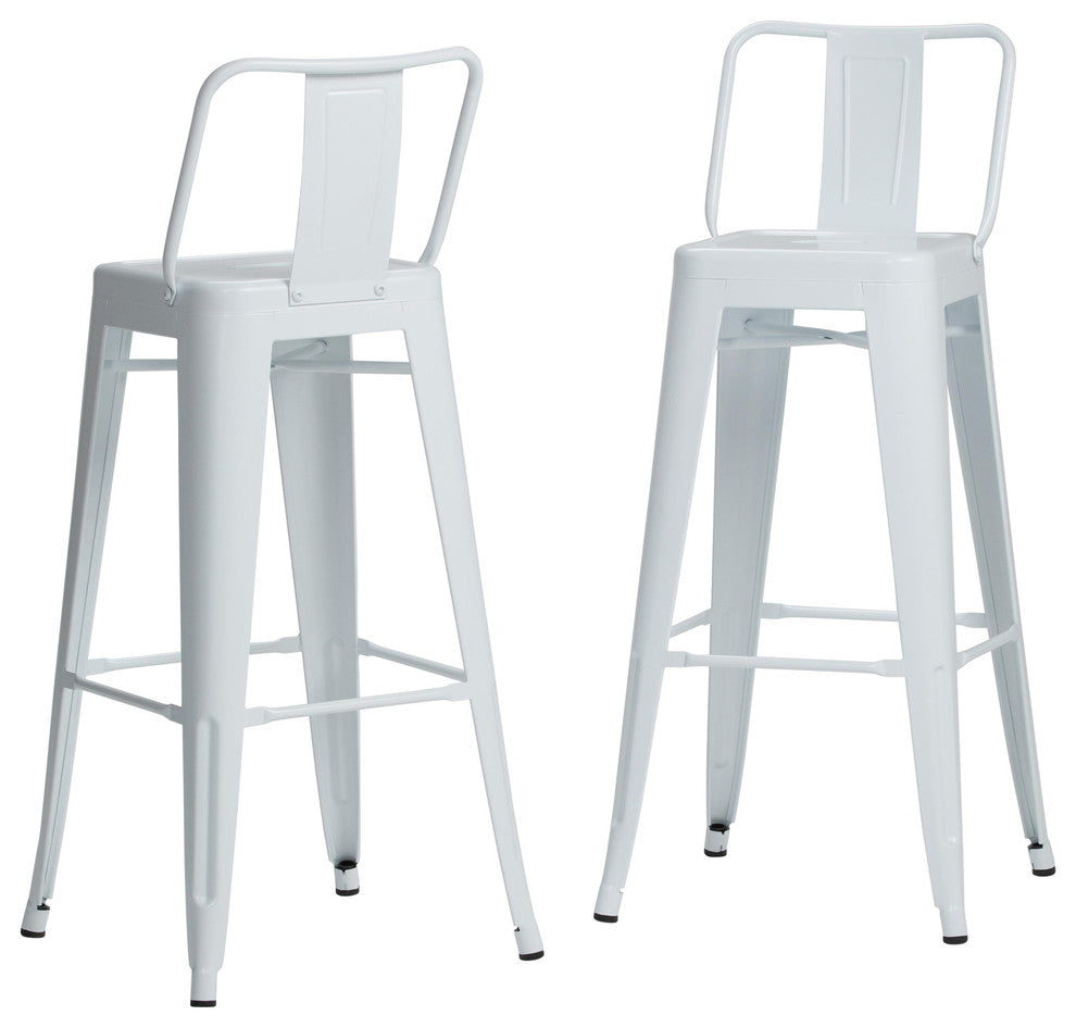 Rayne 30 inch Metal Bar Stool (Set of 2)
