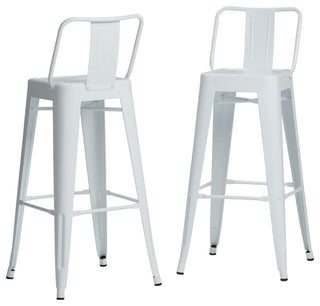 Rayne 30 inch Metal Bar Stool (Set of 2)