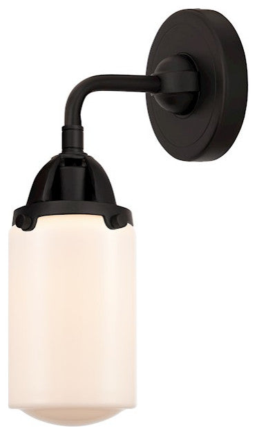 Dover 1 Light 4.5" Sconce, 288-1W-BK-G311-LED, Matte Black