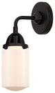 Dover 1 Light 4.5" Sconce, 288-1W-BK-G311-LED, Matte Black
