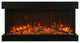 Amantii 72-TRV-XT-XL 72"³ Tru-View Extra Tall 3-Sided Electric Fireplace