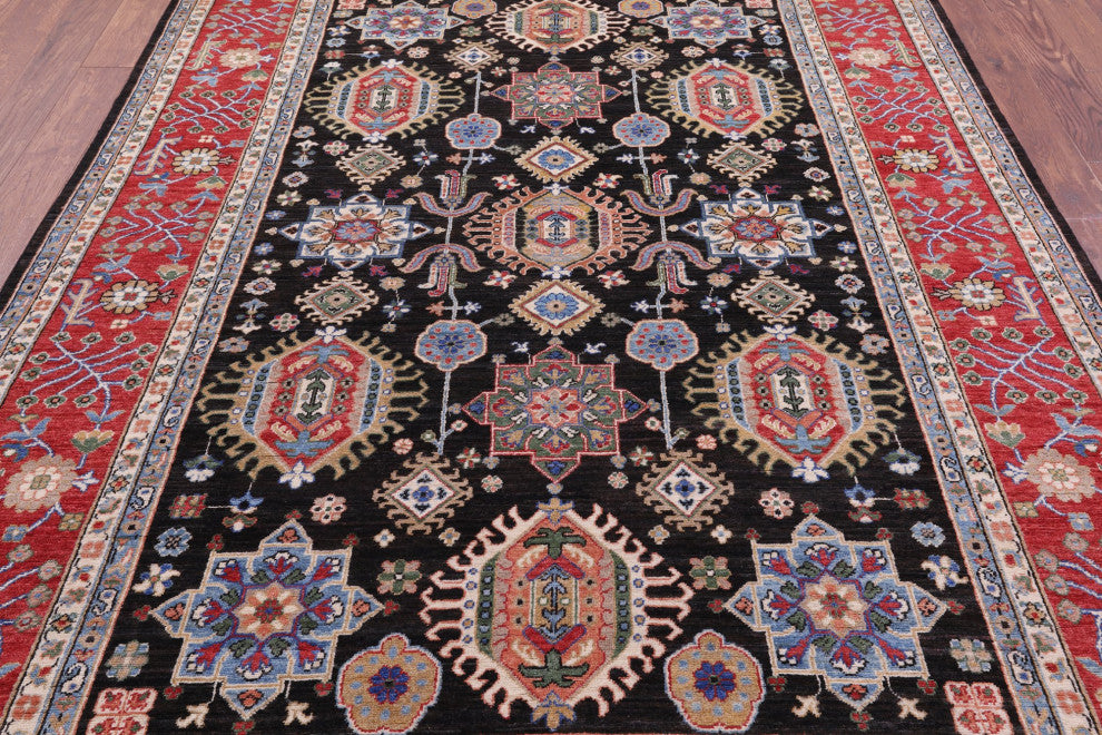 Handmade Persian Fine Serapi Wool Rug 6' 8" X 9' 10" - Q12819