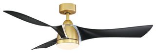 Fanimation Klear-KIT-56-LK Klear 56" 3 Blade Indoor / Outdoor - Brushed Satin