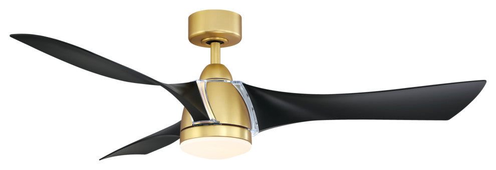 Fanimation Klear-KIT-56-LK Klear 56" 3 Blade Indoor / Outdoor - Brushed Satin