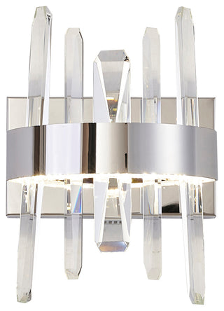 Bethel International FT73W12CR 5 Light LED Wall Sconce, Chrome