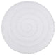 Hartley Machine Tufted Bath Mat, White, 36"x36"