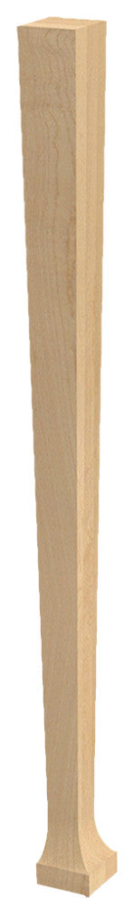 29" Pagoda Table Leg, Alder
