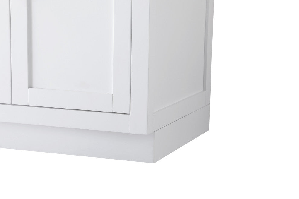 Home Living 30" Single Bathroom Vanity, White
