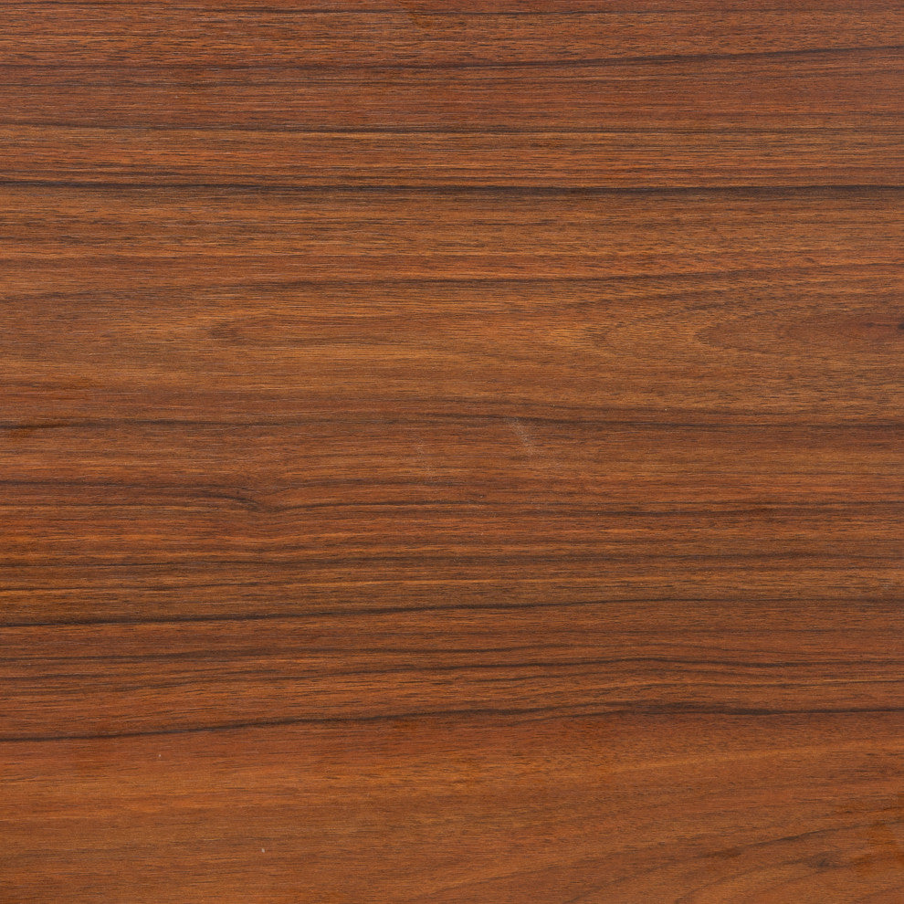 Poland Desk Walnut & Black