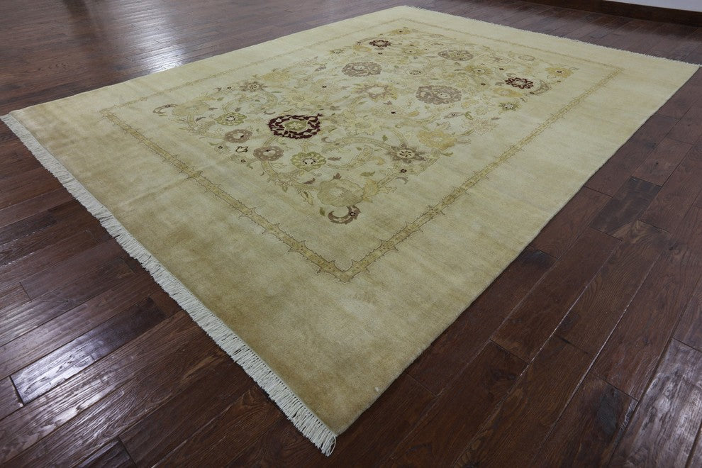 Hand Knotted Peshawar Oriental Rug 9'x12', P2506