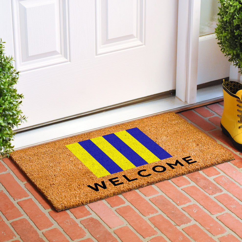 Calloway Mills Nautical Personalized Doormat Doormat, Letter G