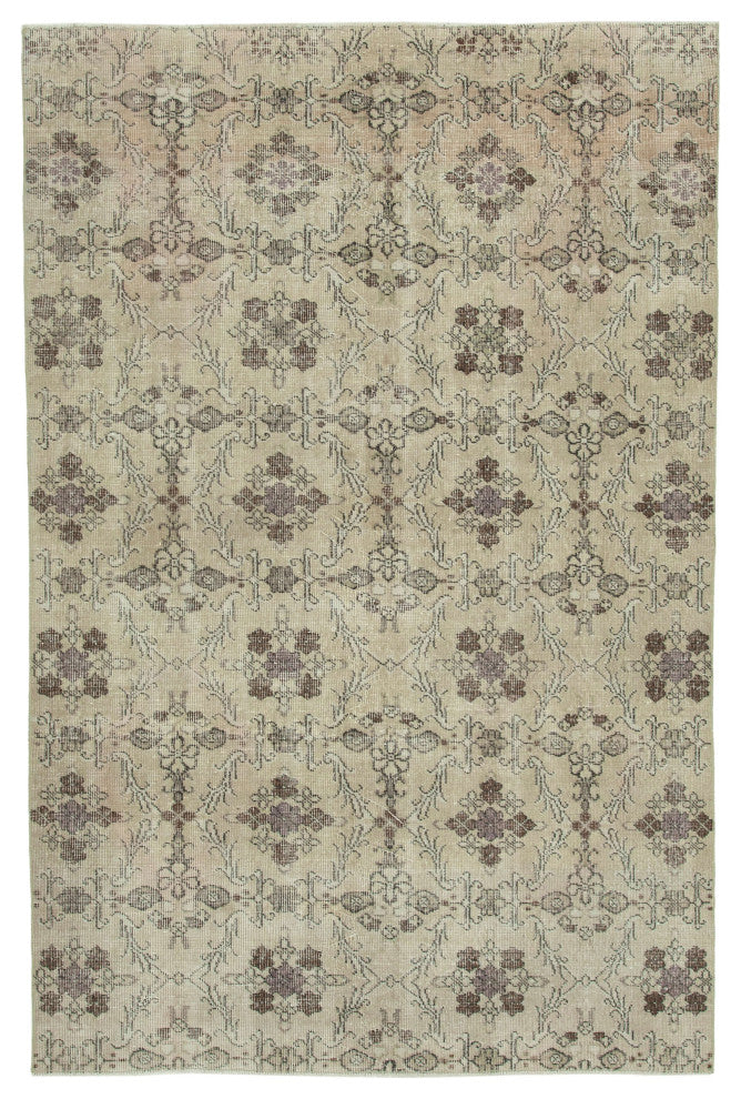 Rug N Carpet - Handmade Turkish 5' 9'' x 8' 6'' Vintage Area Rug