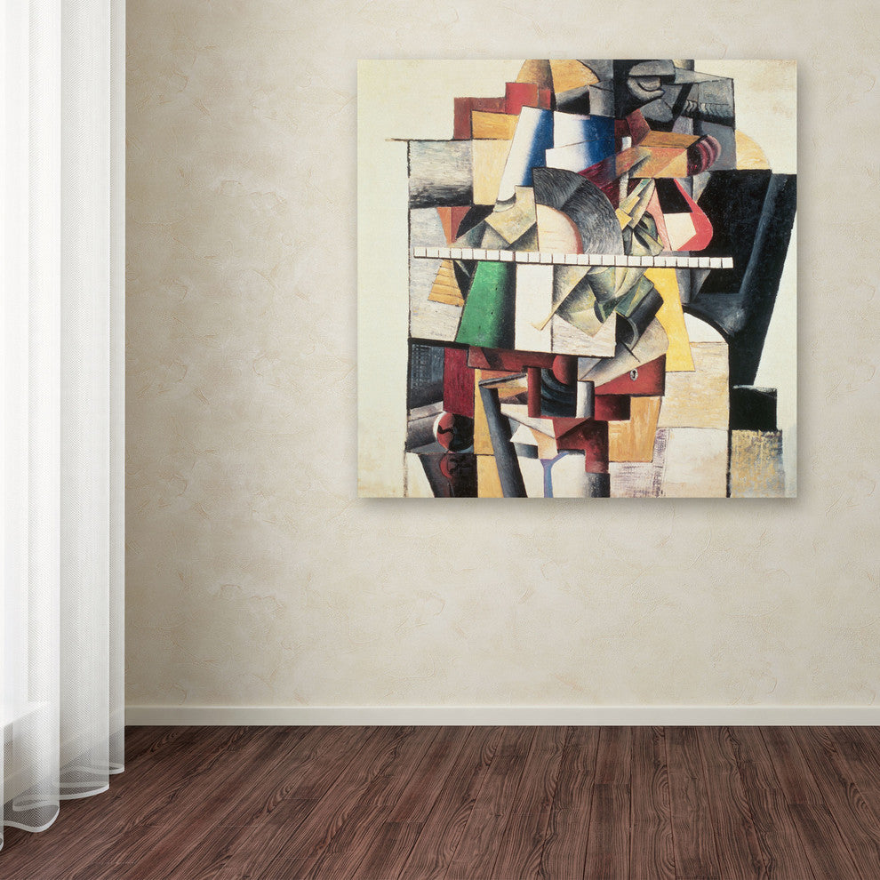 'M. Matuischin' Canvas Art by Kazimir Malevich
