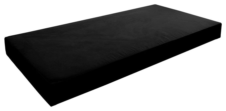 Same Pipe 8" Twin-XL 80x39x8 Velvet Indoor Daybed Mattress |COVER ONLY|-AD374