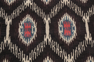 Abstract Contemporary Oriental Area Rug Hand-tufted Wool Carpet 5x8