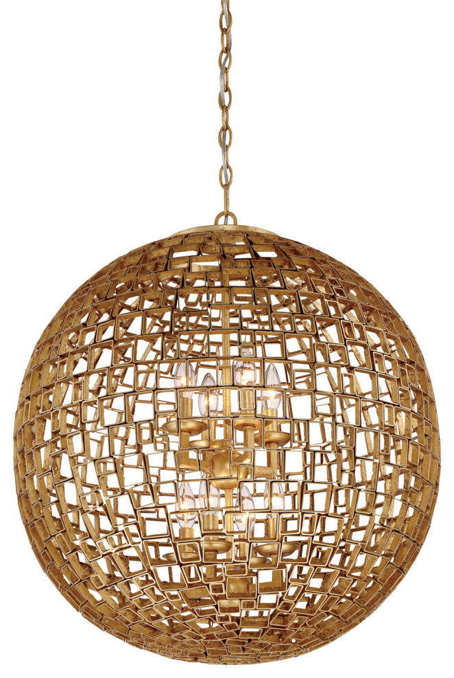 Minka Metropolitan, N7139-597, Abbondanza, 8-Light Chandelier