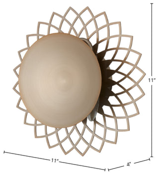 Helia 11, Ada Wall Sconce, Gold