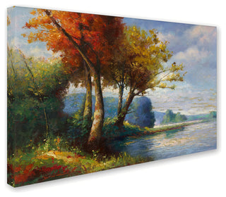 Daniel Moises 'Corot Tribute' Canvas Art, 16"x24"