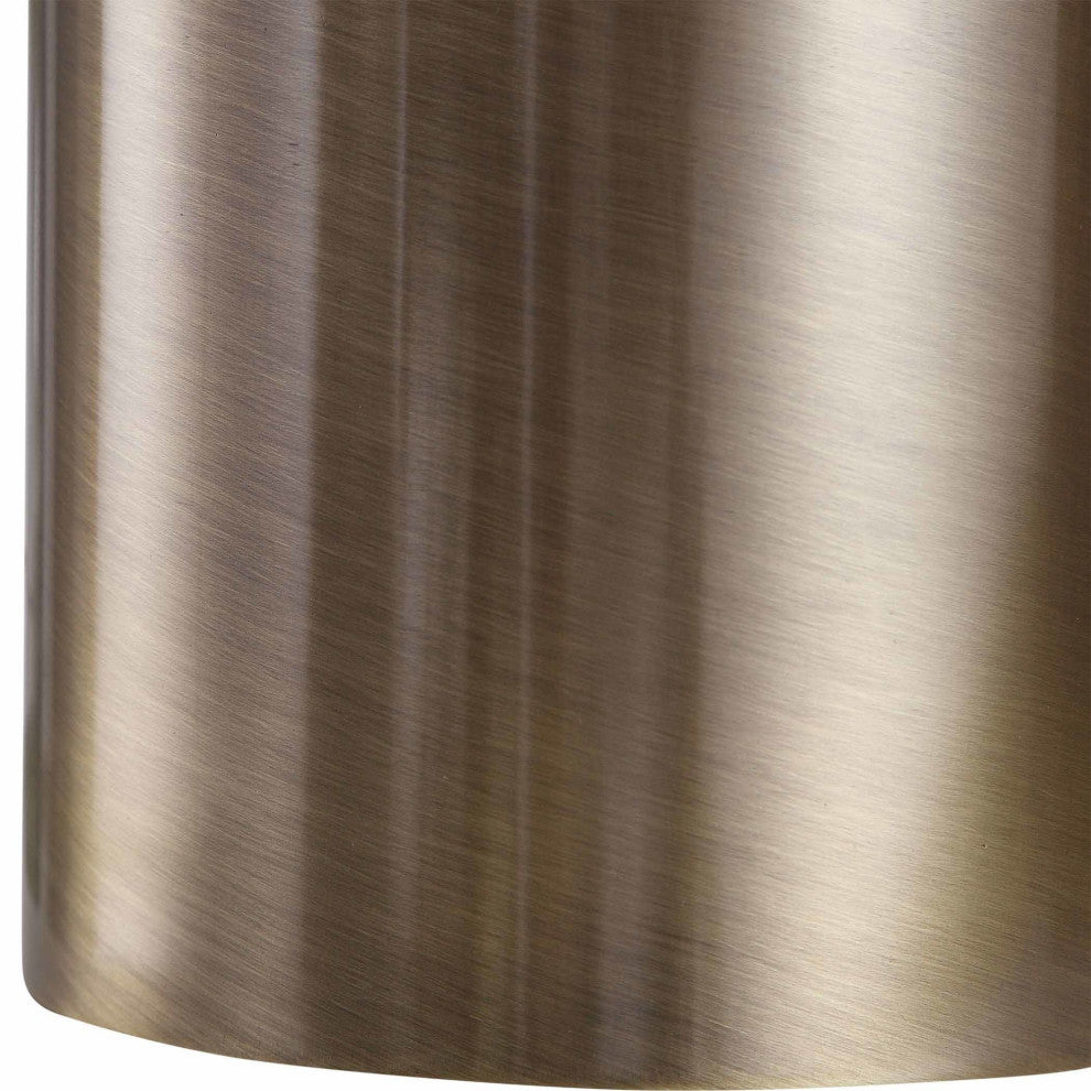 Uttermost 26384-1 Taria 32" Tall Column Table Lamp - Antiqued Brushed Brass