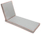 Mozaic Home Lido Indigo Outdoor/Indoor Chaise Lounge Cushion 78x21x3"