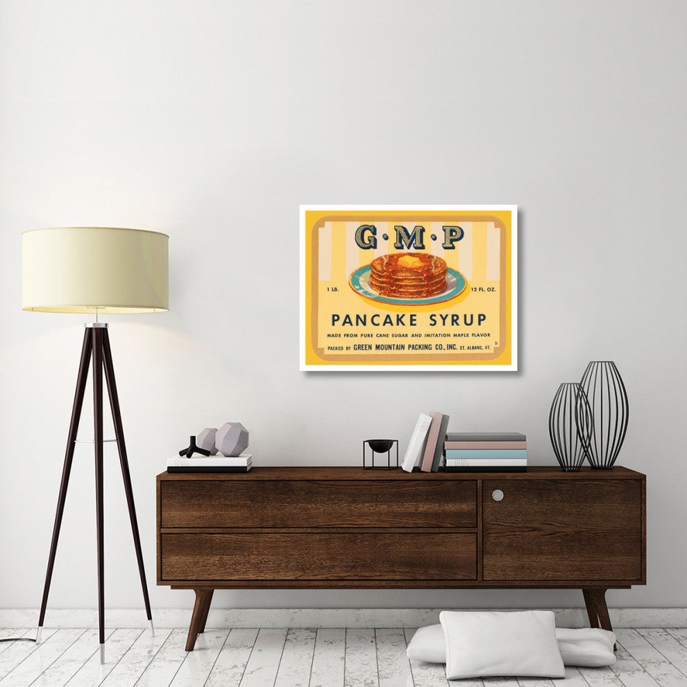 "G.M.P. Pancake Syrup" Digital Paper Print by Retrolabel, 38"x29"