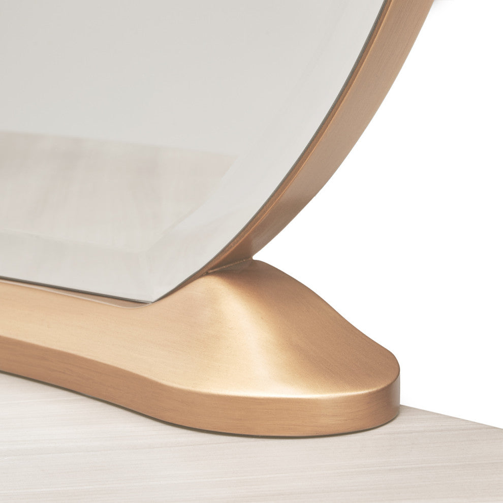 St. Charles Vanity Mirror, Dove Gray