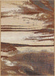 Unique Loom Brown Shore Outdoor 2' 2 x 3' 0 Area Rug