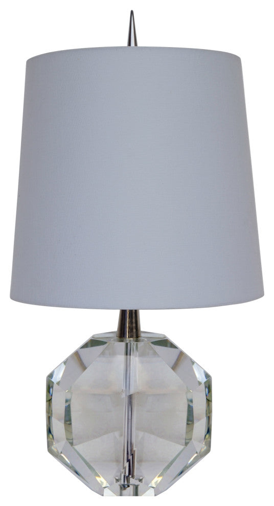 Crystal Facet Table Lamp