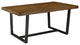 Dining Table Solid Pine Wood - Woven Paths Rustic Farmhouse, Reclaimed Barnwood