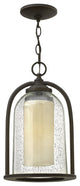 Hinkley Quincy Outdoor Large Hanging Lantern, Oil Rubbed Bronze