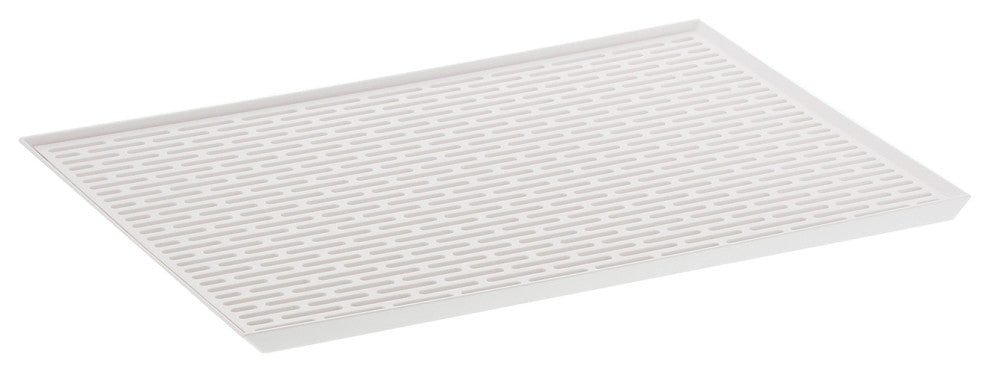 Tower Sink Side Glass Drainer, White