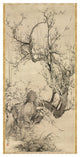 "Plums, Bamboo and Orchid, 1834" Paper Print by Yamamoto Baiitsu, 17"x32"