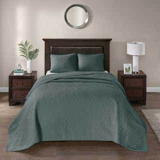 Madison Park Quebec 3 Piece Reversible Bedspread Set