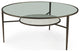 Felicity 36Lx36Wx16H Marble Top With Iron Frame Coffee Table