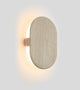 Tempus LED Sconce, White Washed Oak, Color Temperature - 3500k