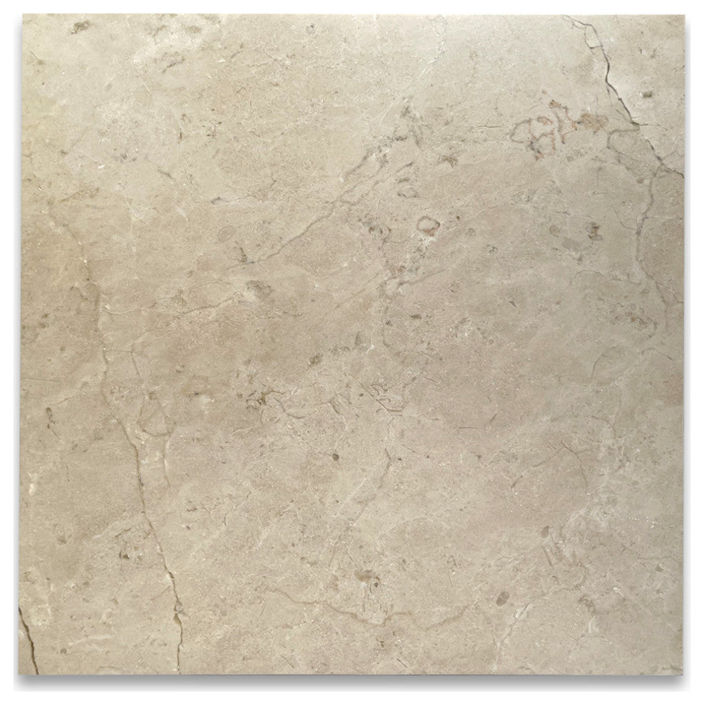 Crema Marfil Beige Marble 18x18 Tile Polished, 99 sq.ft.