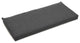 42"X19" Solid Outdoor Spun Polyester Loveseat Cushion, Cool Gray
