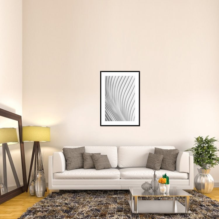 "Calatrava Lines" Framed Digital Print by Christopher Budny, 32x44"